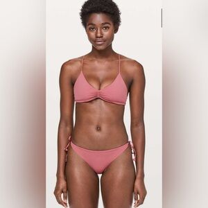 Lululemon Sun Soaker Bikini Cherry Tint 8